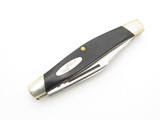 Vintage 1972-85 Buck 303 Cadet Black Delrin Handle Folding Stockman Pocket Knife