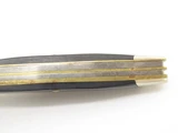 Vintage 1972-85 Buck 303 Cadet Black Delrin Handle Folding Stockman Pocket Knife