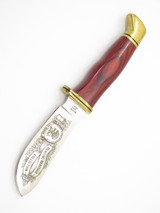 2006 Buck 103 Skinner NAHC Life Member Cocobolo Wood Fixed Blade Hunting Knife