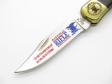 2013 Buck USA 110 NRA Right to Bear Arms Wood Handle Folding Hunter Knife