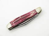Vintage 1980 Case XX 6220 Peanut Red Appaloosa Bone Folding Pocket Knife