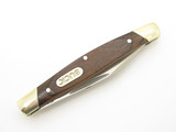 2021 Buck 375 Deuce Brown Wood Handle Small Folding Pocket Knife