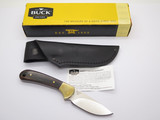 2013 Buck 113 Ranger Skinner 420HC Ebony Handle Fixed Blade Hunting Knife