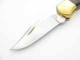Buck 112 Ranger Finger Groove 420HC Ebony Lockback Folding Hunter Knife