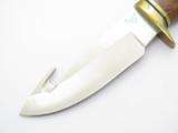 2007 Buck 191 Zipper Walnut Fixed Blade Guthook Hunting Knife With Sheath in Box