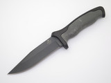 2018 Buck 655 655GRS Gray Short Nighthawk Fixed Blade Tactical Hunting Knife