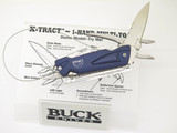 2007 Show Display Model Buck 730 X-Tract Pliers Multi Tool Folding Knife
