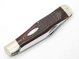 1976 Case XX 61050 Coke Bottle Folding Hunter Knife Jigged Wood