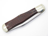 1976 Case XX 61050 Coke Bottle Folding Hunter Knife Jigged Wood