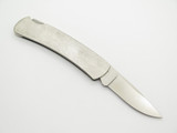 Vintage 1992 Buck 525 USA Turkey Stainless Handle Folding Lockback Pocket Knife