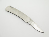 Vintage 1991 Buck 525 USA Deer Stainless Handle Folding Lockback Pocket Knife