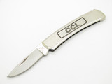 Vtg 1998 Buck 526 USA CCI SPEER Stainless Handle Folding Lockback Pocket Knife