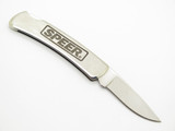 Vtg 1998 Buck 526 USA CCI SPEER Stainless Handle Folding Lockback Pocket Knife