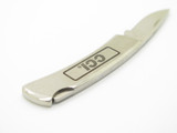 Vtg 1998 Buck 526 USA CCI SPEER Stainless Handle Folding Lockback Pocket Knife