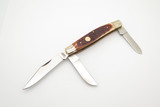 Vintage Puma P480675 Germany Stockman Jigged Bone Handle Folding Pocket Knife