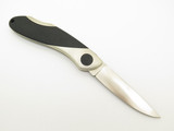 Vintage Puma Protec 230386 Germany Black/Silver Folding Lockback Pocket Knife