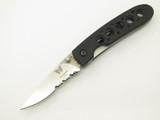 Vintage Benchmade USA 612 S Crawford Leopard Small ATS-34 Folding Pocket Knife