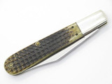 '96 Case XX 6143 Granddaddy Barlow Folding Hunter Knife Green Bone Limited
