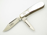Vtg Wostenholm IXL Barehead Jack MOP Mother Of Pearl Handle Folding Pocket Knife