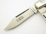 Vtg Wostenholm IXL Barehead Jack MOP Mother Of Pearl Handle Folding Pocket Knife