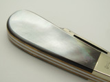 Vtg Wostenholm IXL Barehead Jack MOP Mother Of Pearl Handle Folding Pocket Knife