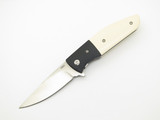 CRKT Kommer Curfew 2867 White Micarta Handle Assisted Folding Pocket Knife