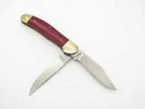 Vintage Kissing Crane KC26 Copperhead Germany Red Handle Folding Pocket Knife
