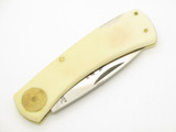 Vtg Parker American Blade AB-6 Japan White Micarta Handle Folding Pocket Knife