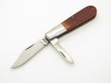 Vintage Ka-Bar 1013 USA Barlow Sawcut Delrin Handle Folding Pocket Knife