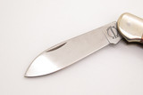 Vintage Remington USA Canoe Jigged Delrin Handle Folding Jack Pocket Knife