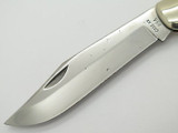 Vtg 1974 Case XX 61050 Coke Bottle Folding Hunter Knife Jigged Wood Used