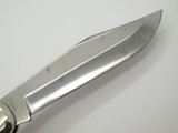 Vtg 1974 Case XX 61050 Coke Bottle Folding Hunter Knife Jigged Wood Used