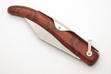 Vintage Okapi South Africa Moon & Stars Wood Slipjoint Folding Pocket Knife