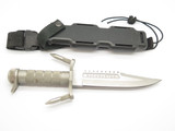 Vintage Buck 184 Buckmaster Fixed Bowie Navy Seal Survival Knife & Sheath