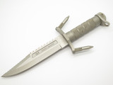 Vintage Buck 184 Buckmaster Fixed Bowie Navy Seal Survival Knife & Sheath