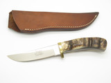 Chuck Bowen "The Knifeman" Alaska Custom Ram Horn Fixed Blade Hunting Knife