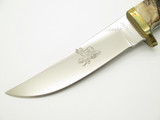 Chuck Bowen "The Knifeman" Alaska Custom Ram Horn Fixed Blade Hunting Knife