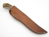 Chuck Bowen "The Knifeman" Alaska Custom Ram Horn Fixed Blade Hunting Knife