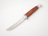 2024 Buck 102 Limited Woodsman Cherry D2 Fixed Blade Hunting Knife
