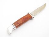 2024 Buck 102 Limited Woodsman Cherry D2 Fixed Blade Hunting Knife