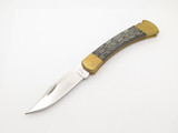 2024 Buck 110 Folding Hunter Limited Magnacut Python Micarta Lockback Knife