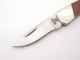2010 Buck 505 Knight Wood Handle Small Folding Lockback Pocket Knife