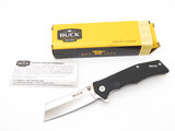 2022 Buck 252 Trunk Black G10 Stainless Linerlock Folding Pocket Knife
