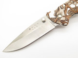 2013 Buck 285 USA Antlers & Skulls Camo Folding Hunter Lockback Pocket Knife
