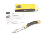 2021 Buck 055 Ebony Lockback Pocket Knife The 55 Mini 110 Folding Hunter