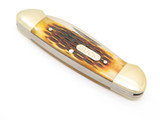 2021 Buck 389 Canoe Jigged Bone Handle Folding Pocket Knife