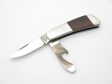 Vtg Kershaw Kai 5800 Seki Japan Gentleman Wood Bottle Open Folding Pocket Knife