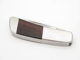 Vtg Kershaw Kai 5800 Seki Japan Gentleman Wood Bottle Open Folding Pocket Knife