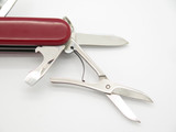 Vtg 1980s Parker Eagle Brand Japan Red Multi Tool Folding Camp Pocket Knife