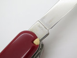 Vtg 1980s Parker Eagle Brand Japan Red Multi Tool Folding Camp Pocket Knife